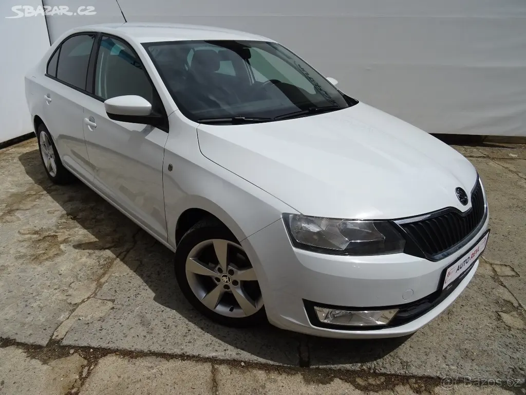 Škoda Rapid 1.2i,63kW,NovéČR,s.kniha,klima